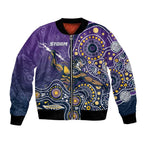 Personalised Storm Rugby Aboriginal Bomber Jacket 2024 GO Storms