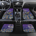Personalised Storm Rugby Aboriginal Car Mats 2024 GO Storms