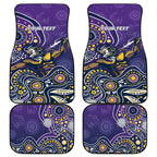 Personalised Storm Rugby Aboriginal Car Mats 2024 GO Storms