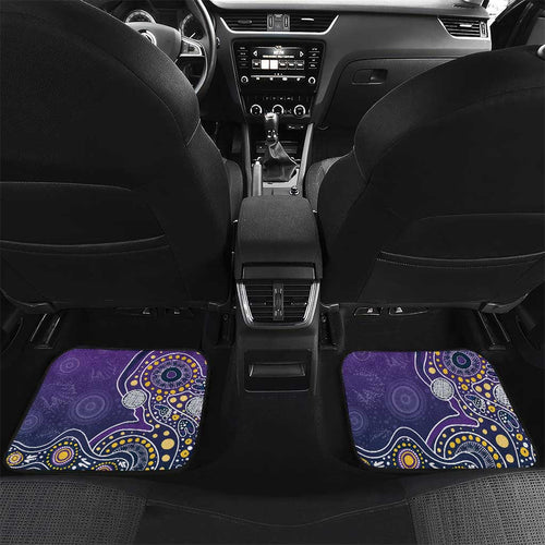 Personalised Storm Rugby Aboriginal Car Mats 2024 GO Storms