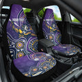Personalised Storm Rugby Aboriginal Car Seat Cover 2024 GO Storms