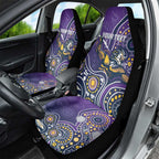Personalised Storm Rugby Aboriginal Car Seat Cover 2024 GO Storms