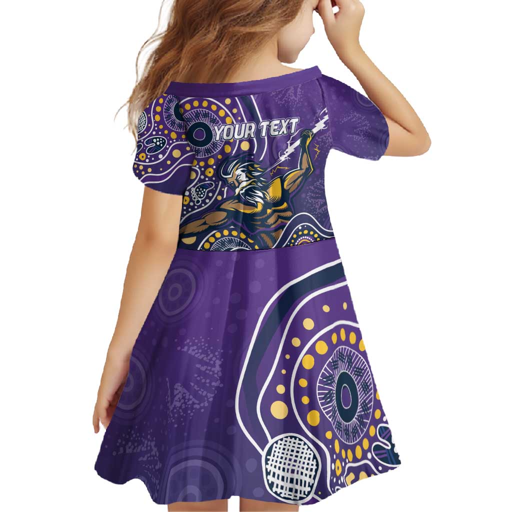 Personalised Storm Rugby Aboriginal Family Matching Long Sleeve Bodycon Dress and Hawaiian Shirt 2024 GO Storms