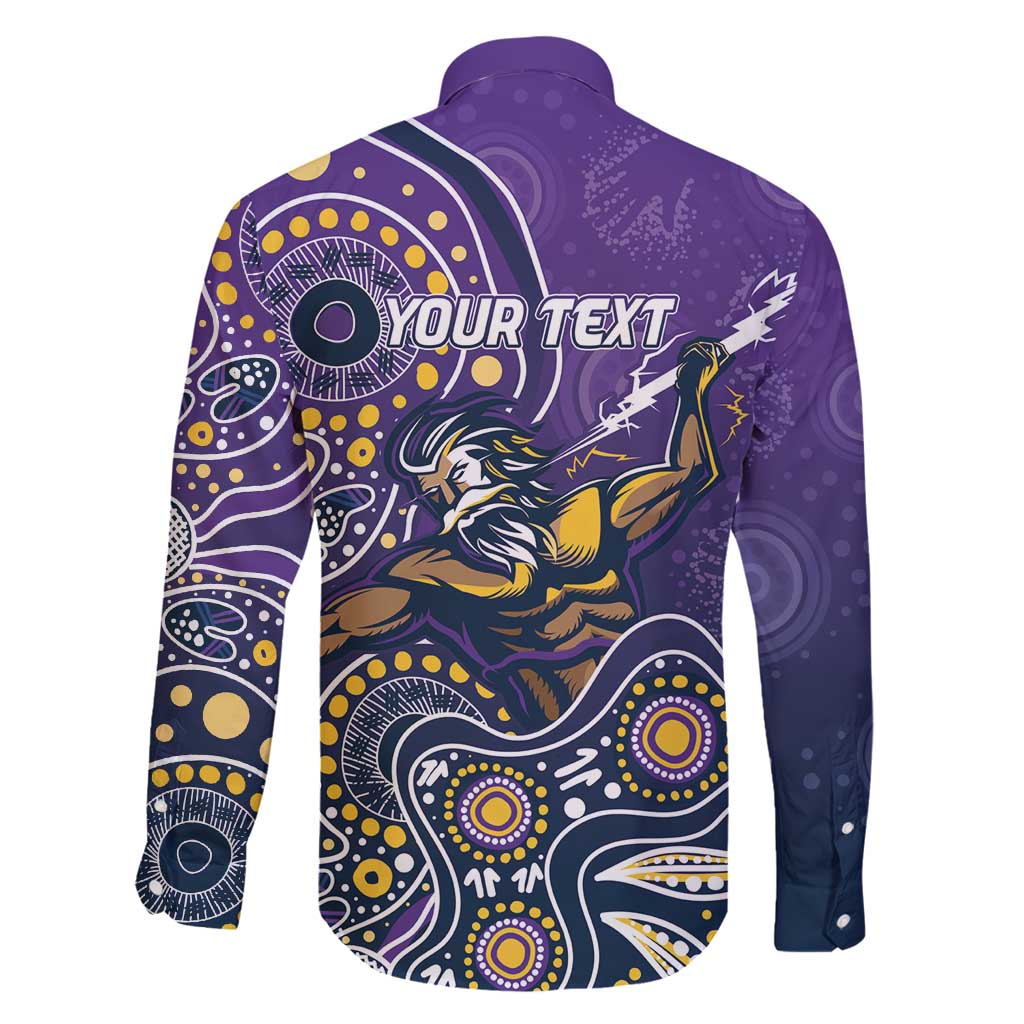 Personalised Storm Rugby Aboriginal Family Matching Summer Maxi Dress and Hawaiian Shirt 2024 GO Storms