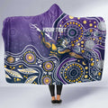 Personalised Storm Rugby Aboriginal Hooded Blanket 2024 GO Storms