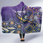 Personalised Storm Rugby Aboriginal Hooded Blanket 2024 GO Storms