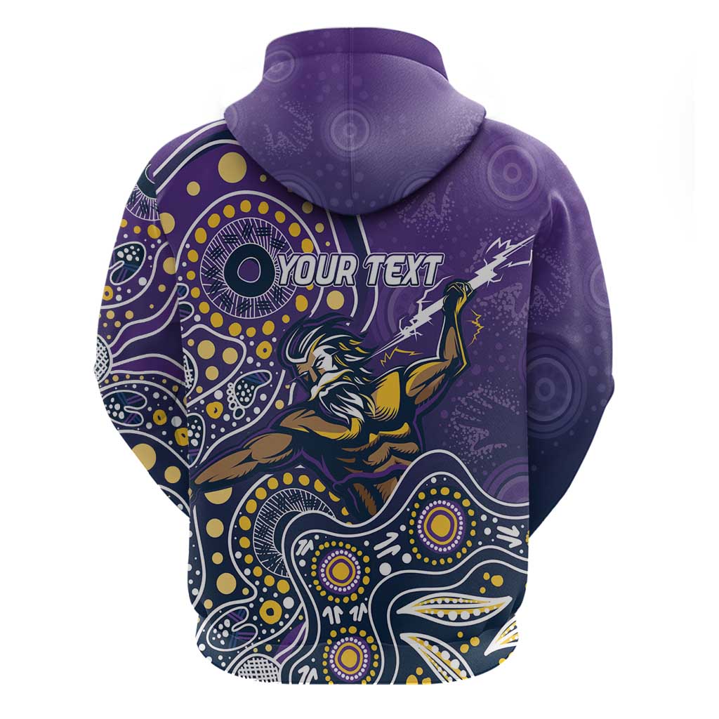 Personalised Storm Rugby Aboriginal Hoodie 2024 GO Storms