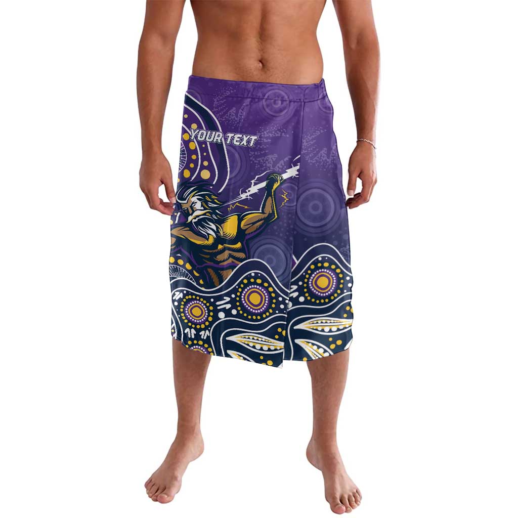 Personalised Storm Rugby Aboriginal Lavalava 2024 GO Storms