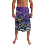 Personalised Storm Rugby Aboriginal Lavalava 2024 GO Storms