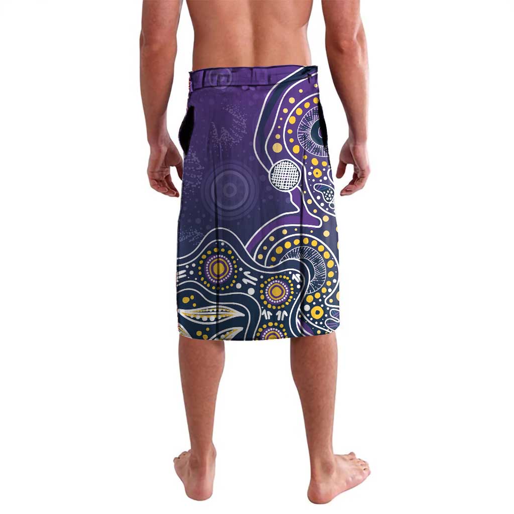 Personalised Storm Rugby Aboriginal Lavalava 2024 GO Storms