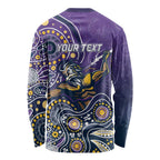Personalised Storm Rugby Aboriginal Long Sleeve Shirt 2024 GO Storms