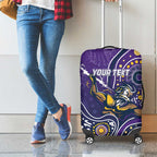 Personalised Storm Rugby Aboriginal Luggage Cover 2024 GO Storms