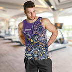 Personalised Storm Rugby Aboriginal Men Tank Top 2024 GO Storms