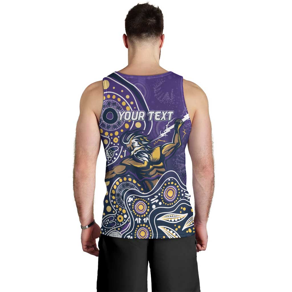 Personalised Storm Rugby Aboriginal Men Tank Top 2024 GO Storms