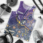 Personalised Storm Rugby Aboriginal Men Tank Top 2024 GO Storms
