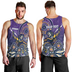 Personalised Storm Rugby Aboriginal Men Tank Top 2024 GO Storms