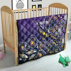 Personalised Storm Rugby Aboriginal Quilt 2024 GO Storms