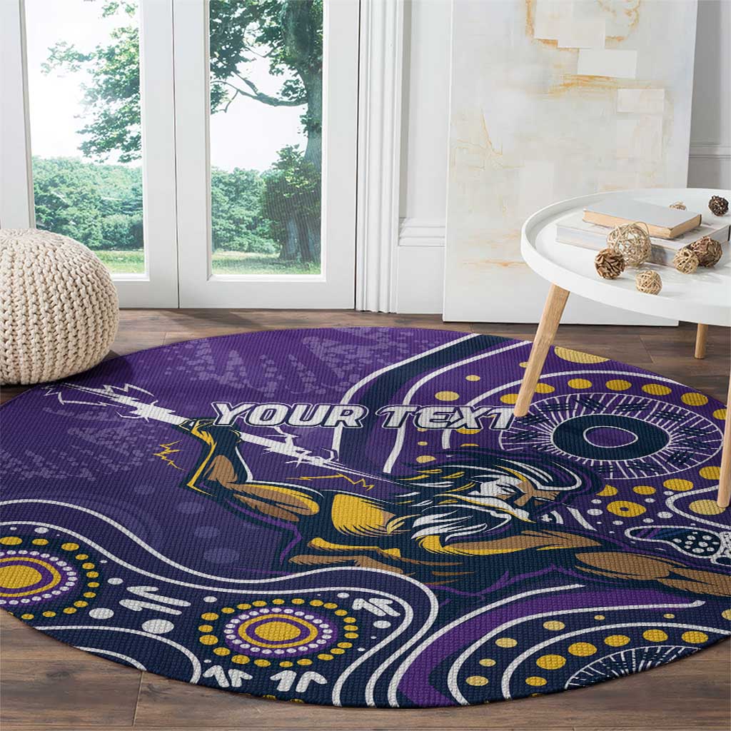 Personalised Storm Rugby Aboriginal Round Carpet 2024 GO Storms