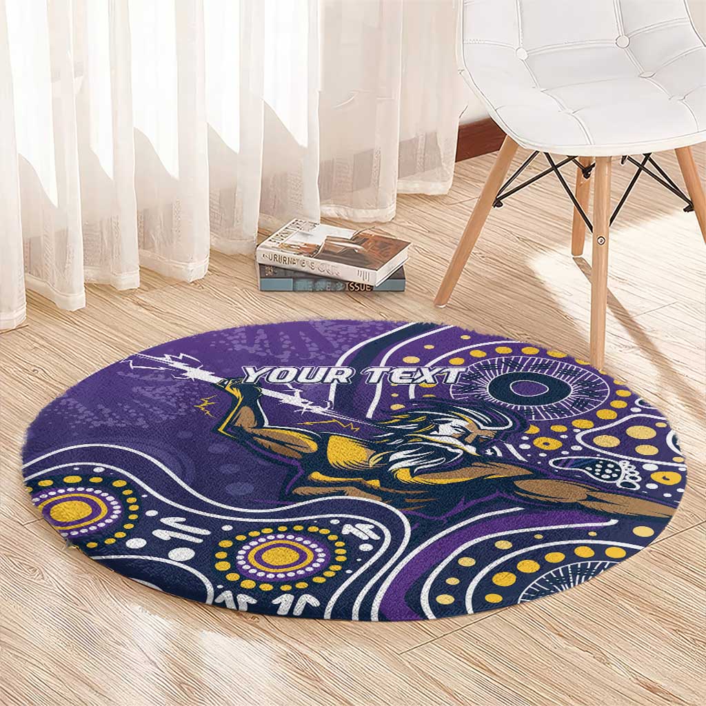 Personalised Storm Rugby Aboriginal Round Carpet 2024 GO Storms