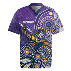 Personalised Storm Rugby Aboriginal Rugby Jersey 2024 GO Storms