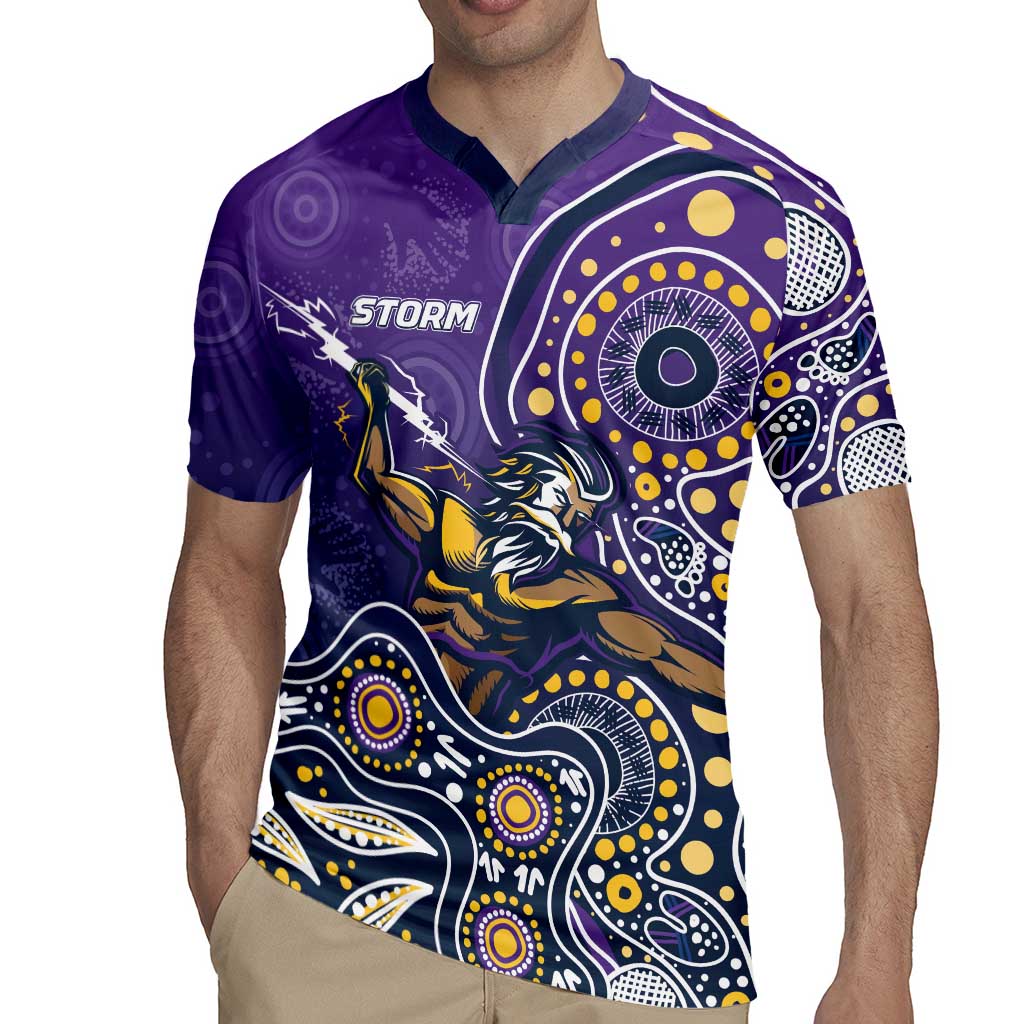 Personalised Storm Rugby Aboriginal Rugby Jersey 2024 GO Storms