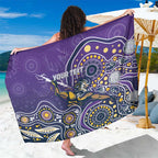 Personalised Storm Rugby Aboriginal Sarong 2024 GO Storms
