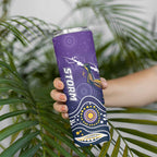 Storm Rugby Aboriginal Skinny Tumbler 2024 GO Storms