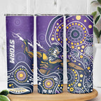 Storm Rugby Aboriginal Skinny Tumbler 2024 GO Storms