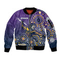 Personalised Storm Rugby Aboriginal Sleeve Zip Bomber Jacket 2024 GO Storms