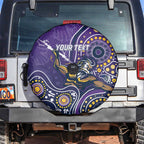 Personalised Storm Rugby Aboriginal Spare Tire Cover 2024 GO Storms