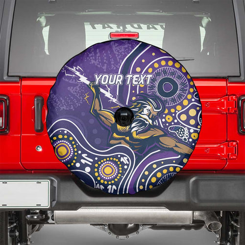 Personalised Storm Rugby Aboriginal Spare Tire Cover 2024 GO Storms