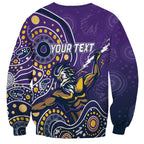 Personalised Storm Rugby Aboriginal Sweatshirt 2024 GO Storms