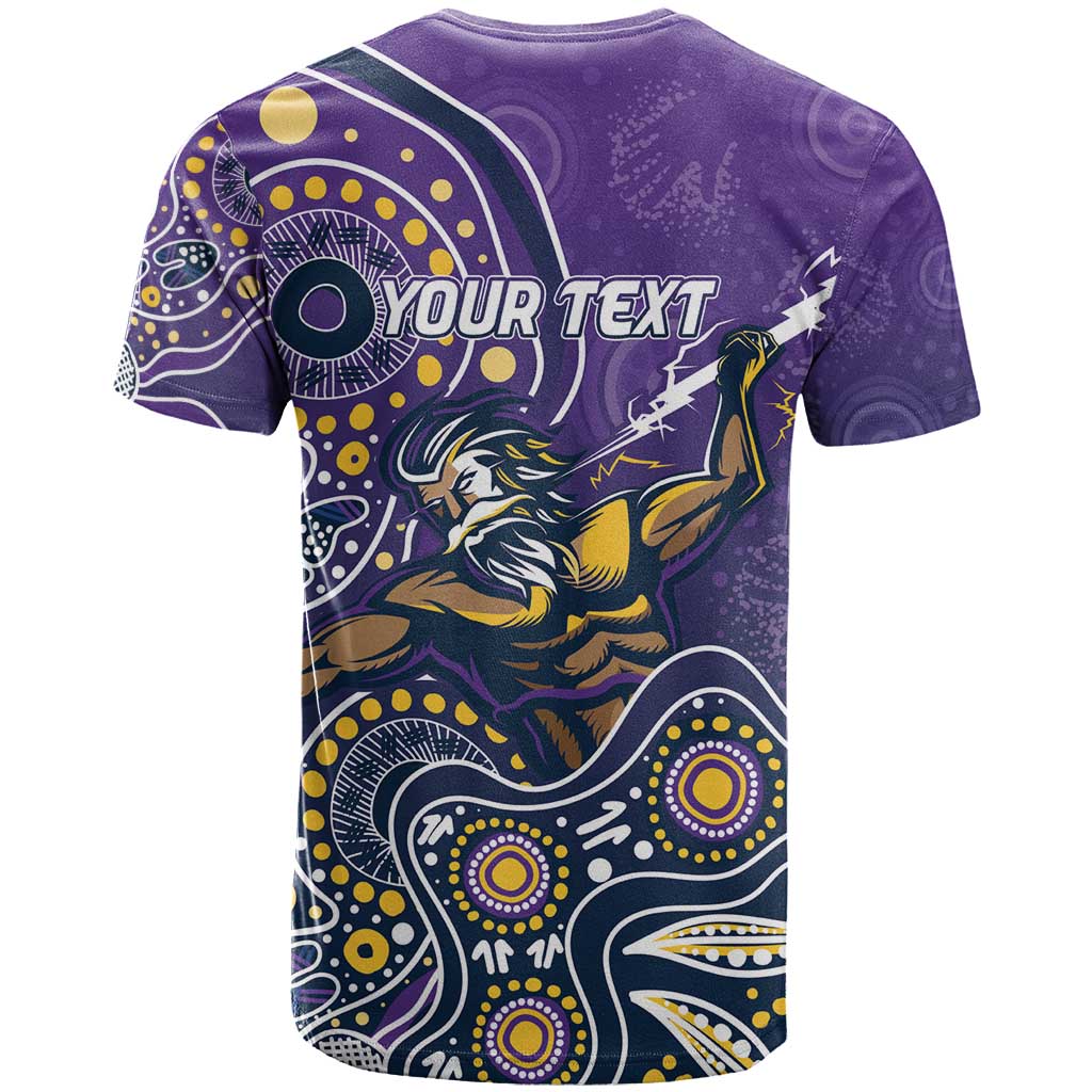 Personalised Storm Rugby Aboriginal T Shirt 2024 GO Storms