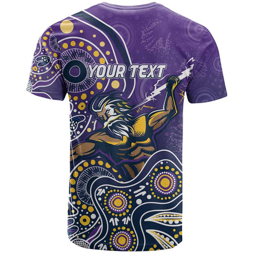 Personalised Storm Rugby Aboriginal T Shirt 2024 GO Storms