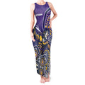 Personalised Storm Rugby Aboriginal Tank Maxi Dress 2024 GO Storms