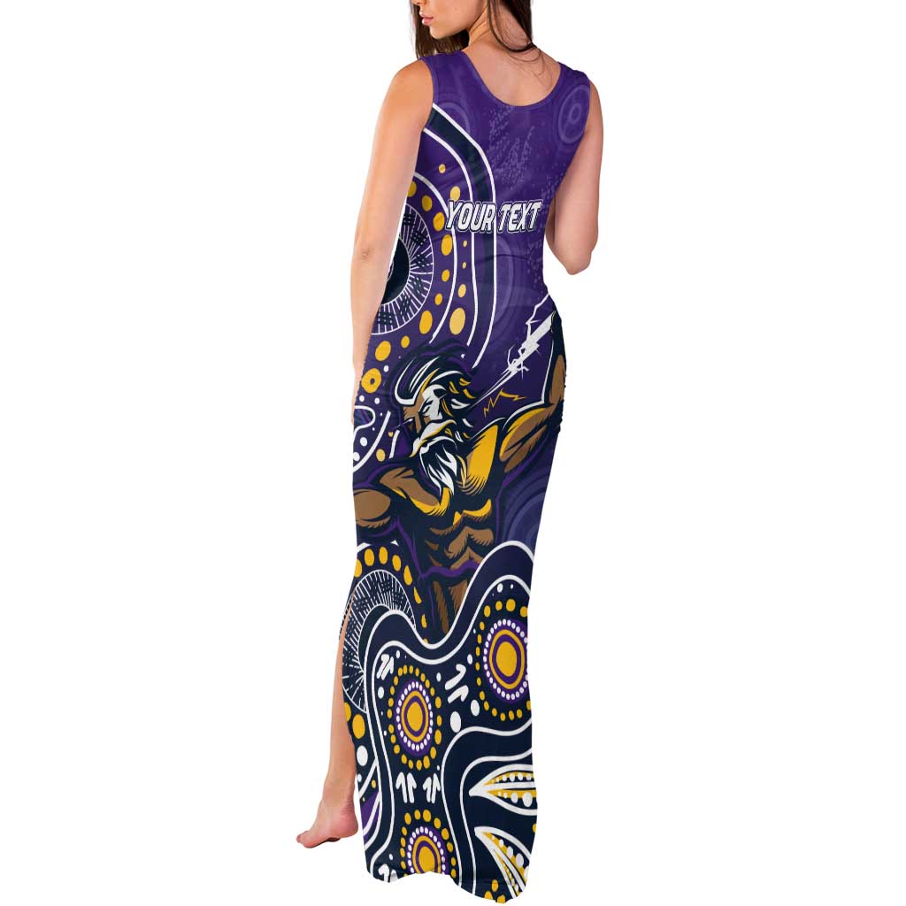 Personalised Storm Rugby Aboriginal Tank Maxi Dress 2024 GO Storms