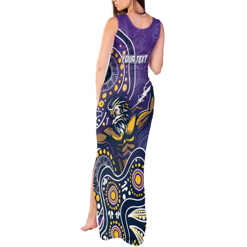 Personalised Storm Rugby Aboriginal Tank Maxi Dress 2024 GO Storms