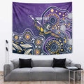 Personalised Storm Rugby Aboriginal Tapestry 2024 GO Storms