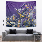 Personalised Storm Rugby Aboriginal Tapestry 2024 GO Storms