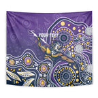 Personalised Storm Rugby Aboriginal Tapestry 2024 GO Storms