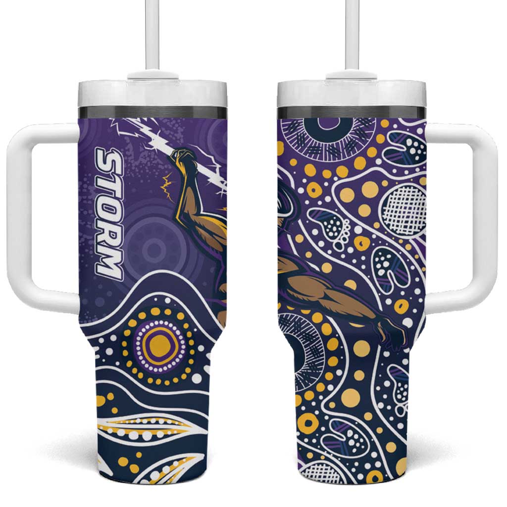 Storm Rugby Aboriginal Tumbler With Handle 2024 GO Storms