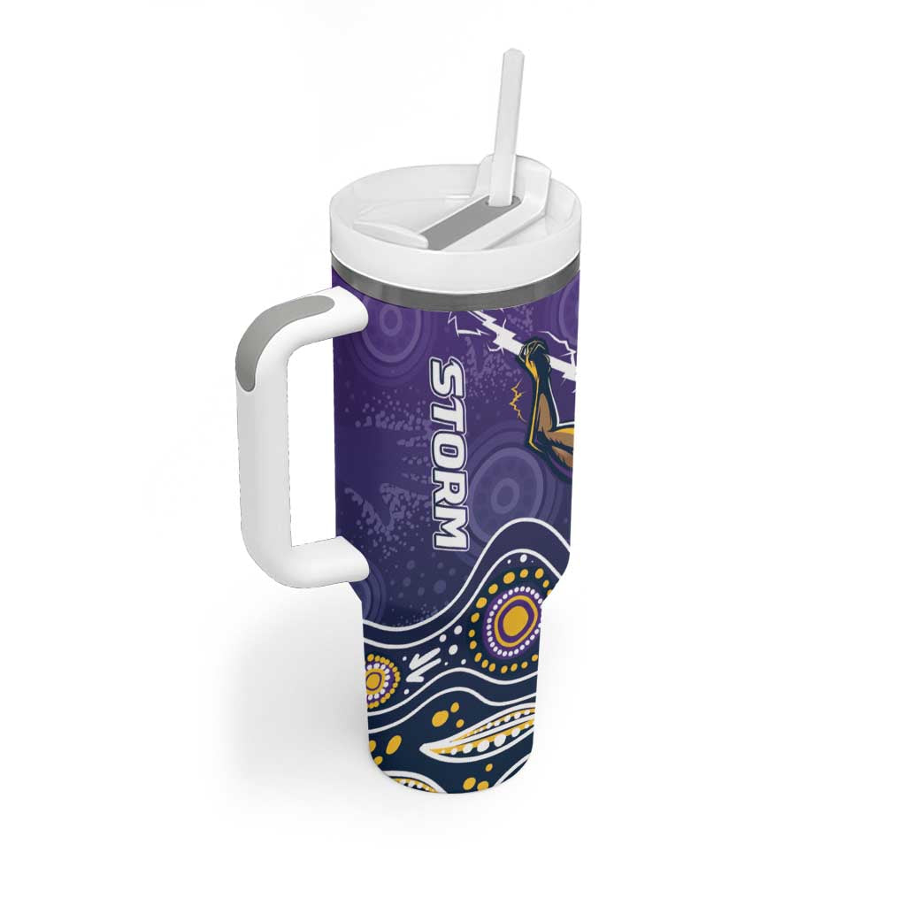 Storm Rugby Aboriginal Tumbler With Handle 2024 GO Storms