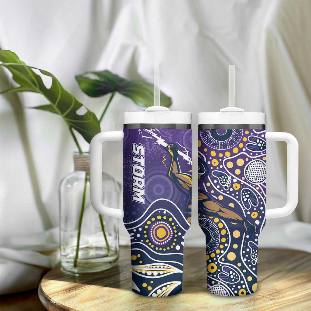 Storm Rugby Aboriginal Tumbler With Handle 2024 GO Storms