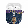 Melbourne Rugby NRL Custom Indigenous AirPods Case Raging Storms - Aussie Hoodie