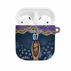 Melbourne Rugby NRL Custom Indigenous AirPods Case Raging Storms - Aussie Hoodie