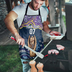 Melbourne Rugby NRL Custom Indigenous Apron Raging Storms - Aussie Hoodie