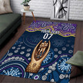 Melbourne Rugby NRL Custom Indigenous Area Rug Raging Storms - Aussie Hoodie
