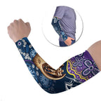 Melbourne Rugby NRL Custom Indigenous Arm Sleeves Raging Storms - Aussie Hoodie
