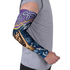Melbourne Rugby NRL Custom Indigenous Arm Sleeves Raging Storms - Aussie Hoodie