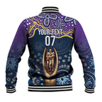 Melbourne Rugby NRL Custom Indigenous Baseball Jacket Raging Storms - Aussie Hoodie